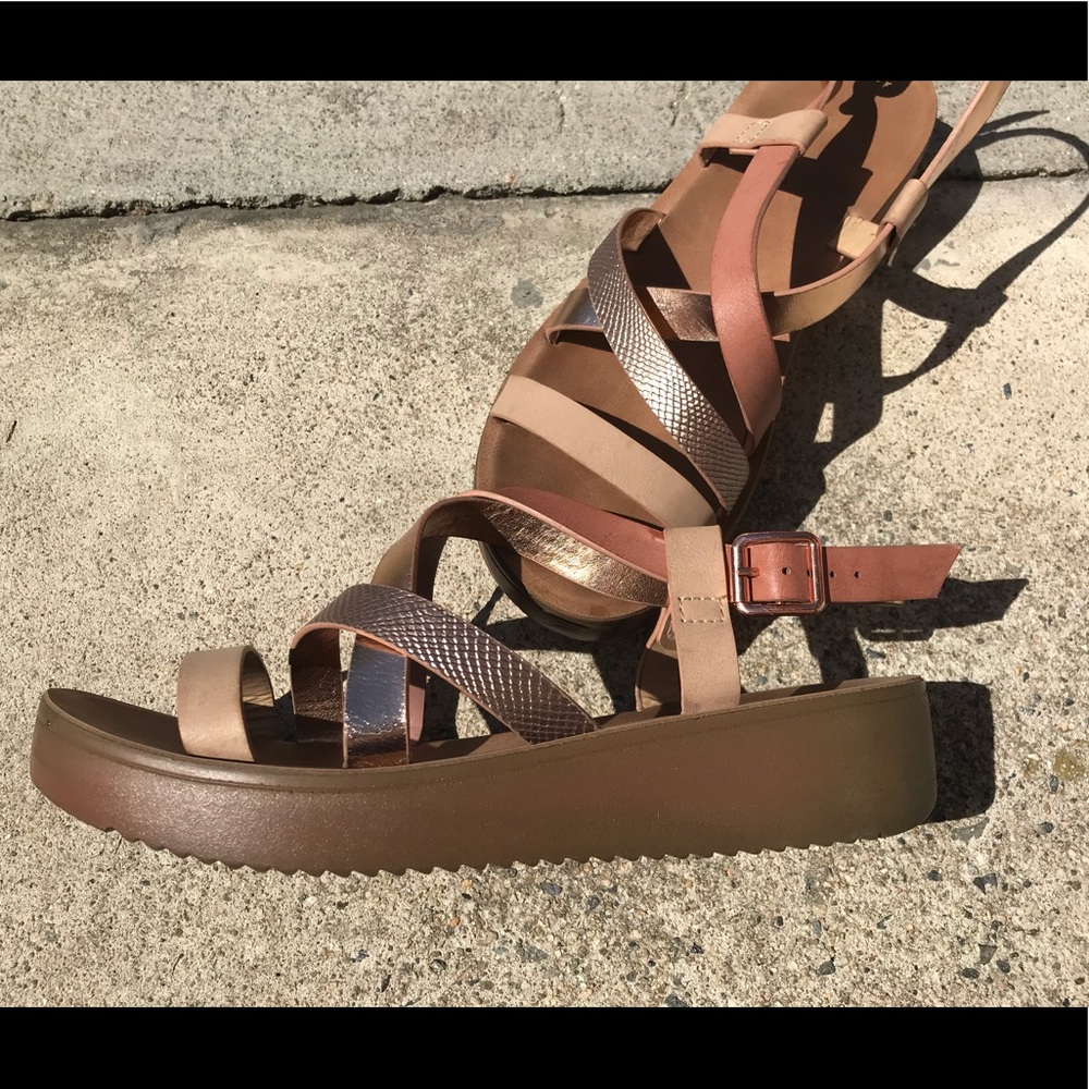 Rose Gold Sandals